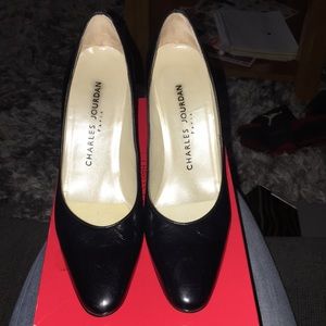Charle Jourdan black heels